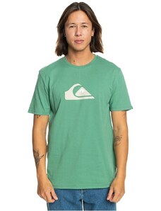 Quiksilver Comp Logo Erkek Yeşil Yuvarlak Yaka Tişört