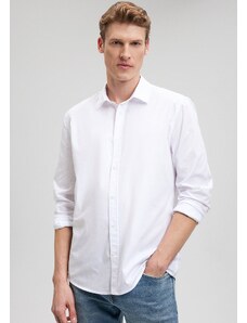 Mavi Beyaz Gömlek Slim Fit / Dar Kesim 0211012-620