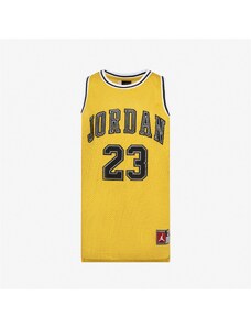 Jordan 23 Jersey Çocuk Sarı Kolsuz T-Shirt