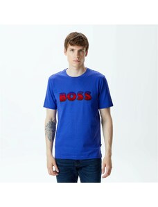 Boss Tiburt 420 Erkek Mavi T-Shirt