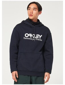 Oakley Siyah - Beyaz Erkek Kapüşonlu Baskılı Sweatshirt FOA402381 RIDER LONG 2.0 HOODIE