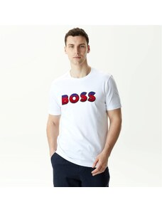 Boss Tiburt 420 Erkek Beyaz T-Shirt