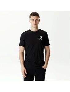 Hugo Detzington241 Erkek Siyah T-Shirt
