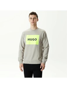 Hugo Duragol222 Erkek Gri Sweatshirt