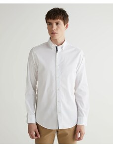 Gant Erkek Beyaz Regular Fit Düğmeli Yaka Gömlek