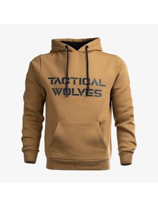 Tactical Wolves Classic Erkek Kahverengi Hoodie