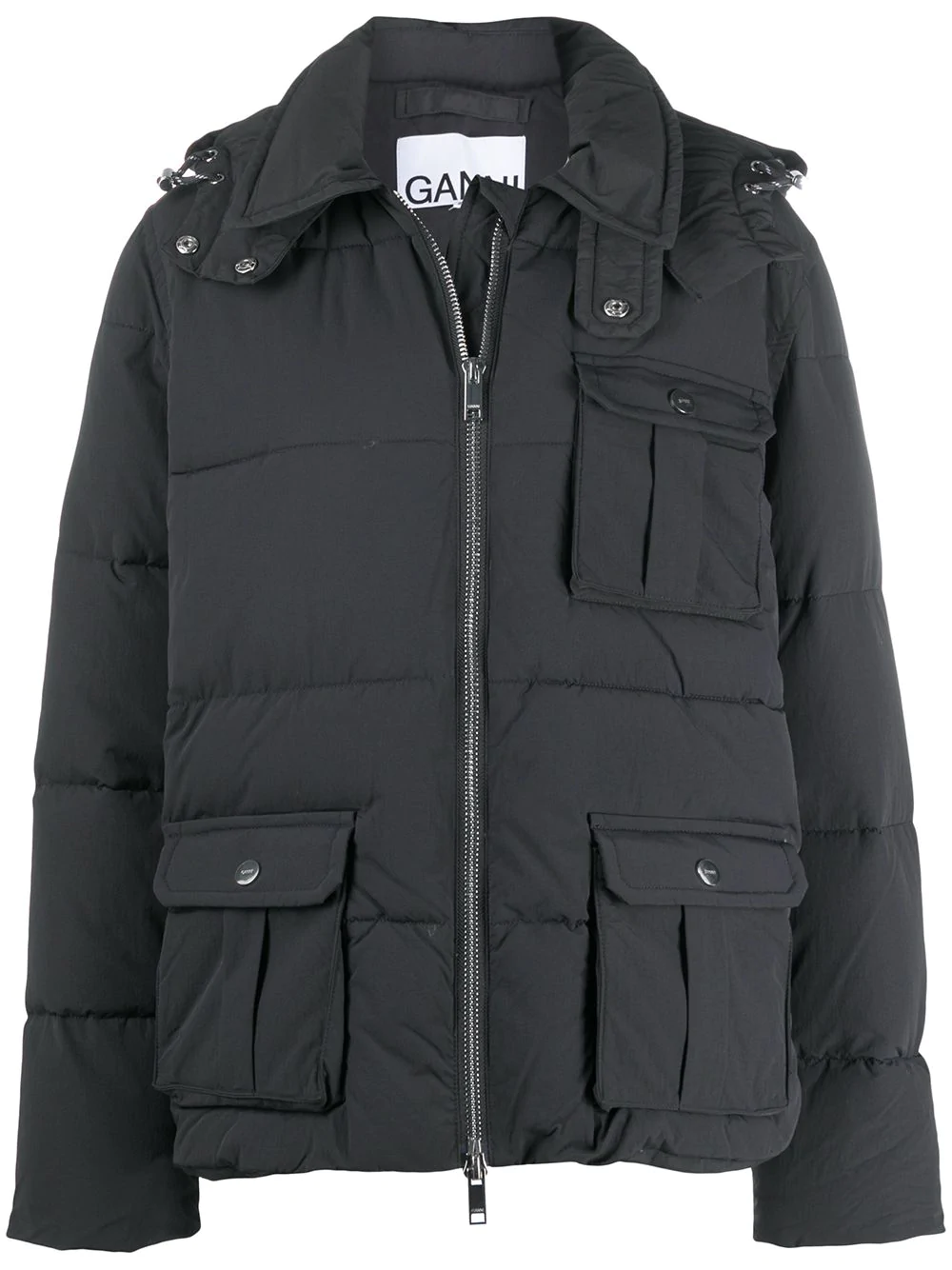 ganni heavy tech puffer jacket