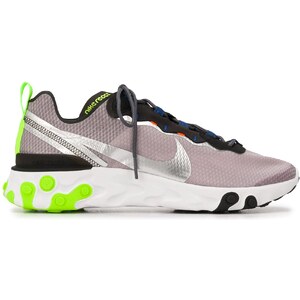 nike react element 55 trainers in grey