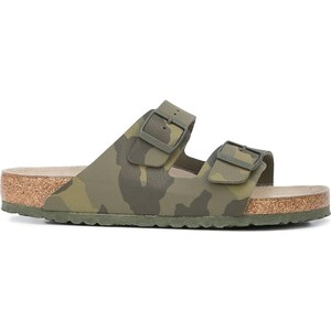 birkenstock arizona soft footbed green