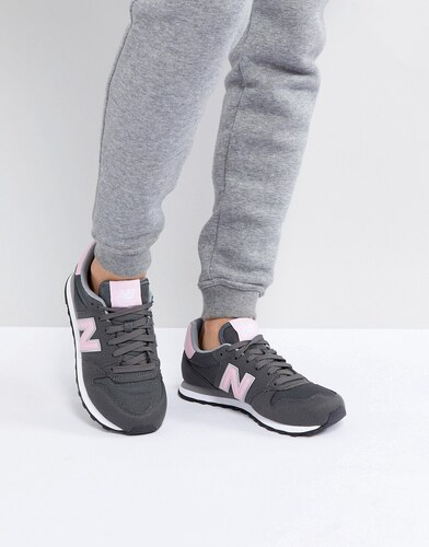 new balance 574 grey jersey pink