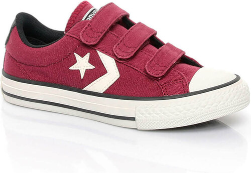 converse star player unisex bordo sneaker