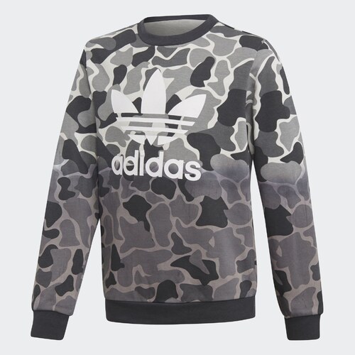 adidas camo crew sweatshirt