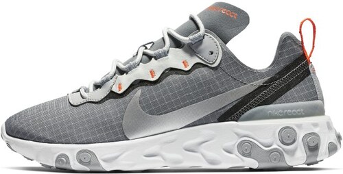 nike react element 55 grey white