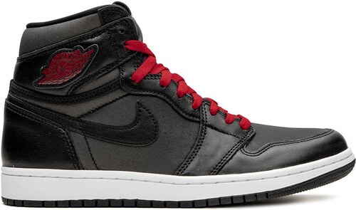 black red jordan retro 1