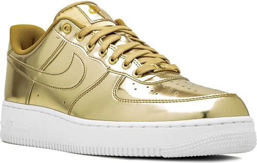 nike women's air force 1 sp metallic gold