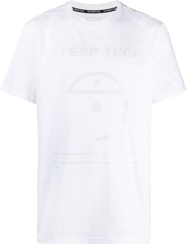 the north face steep tech logo tee