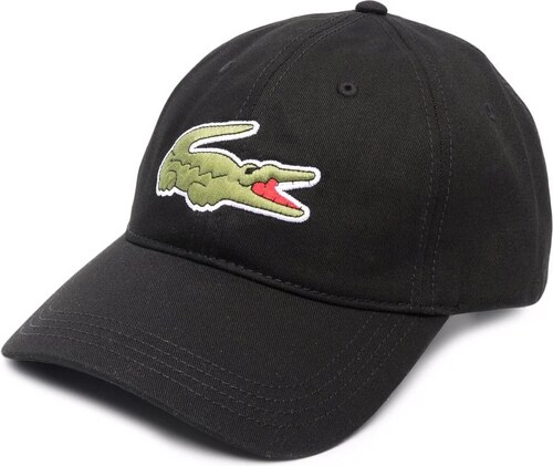 lacoste logo cap