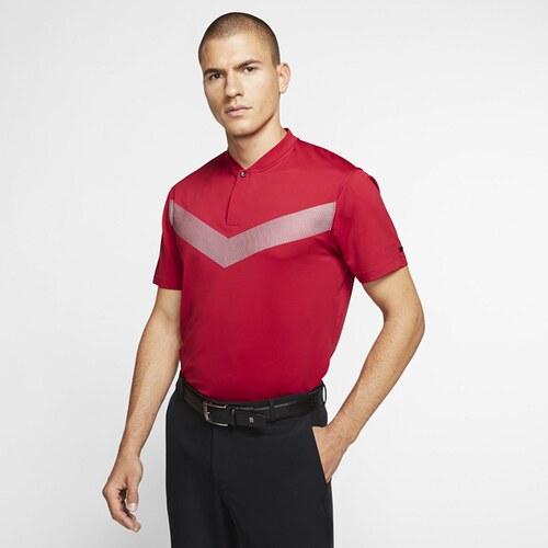 red golf shirt nike