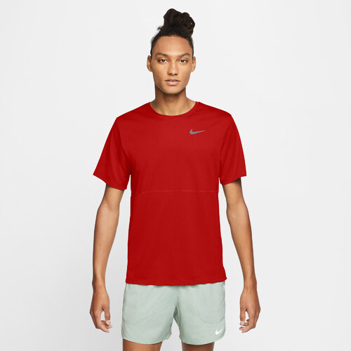 red nike running t shirt