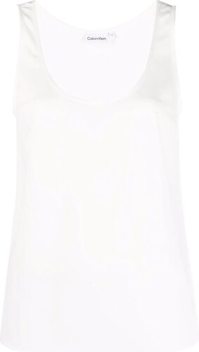 calvin klein white tank