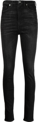 armani high waisted skinny jeans