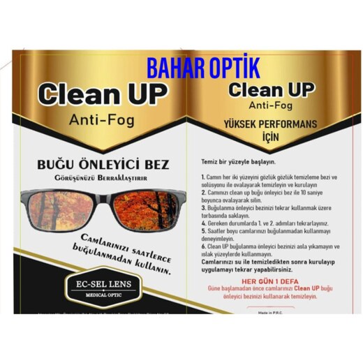 Clean Up Gozluk Cami Bugu Onleyici Bez Antifog Buhar Onleyici Glami Com Tr