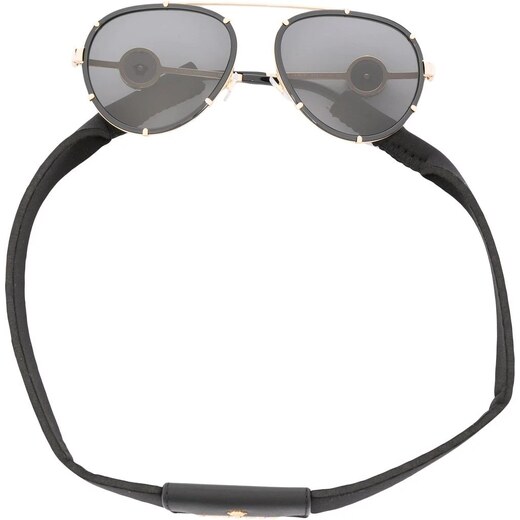 Farfetch Herren Accessoires Sonnenbrillen Medusa pilot-frame sunglasses 