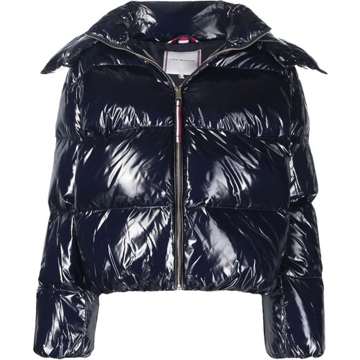 tommy hilfiger shiny coat