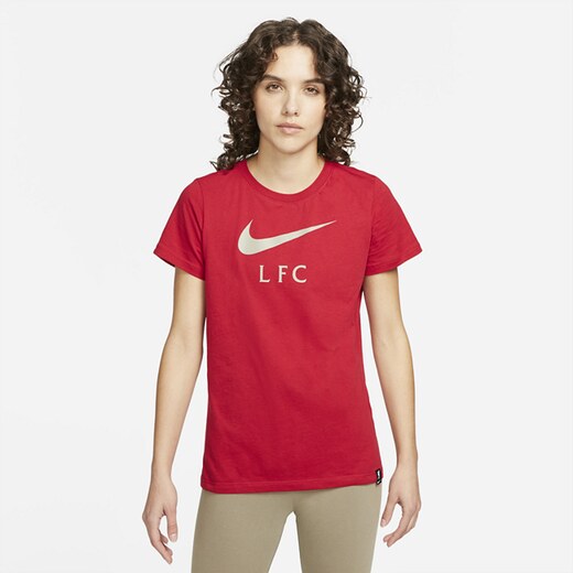 nike t shirt women's red