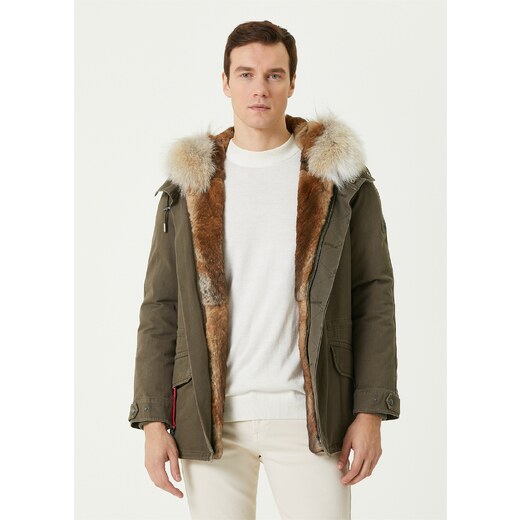 Yves salomon best sale mens parka