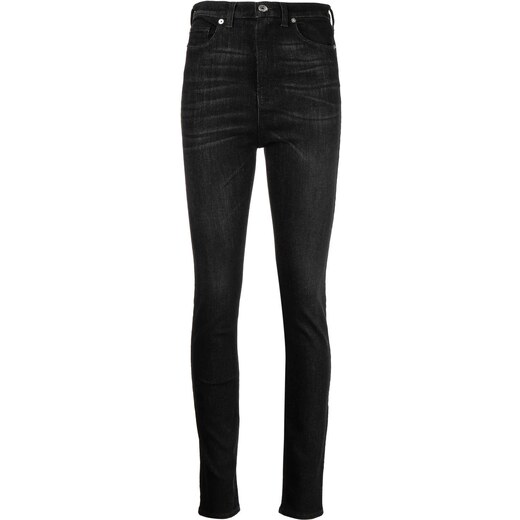 armani high waisted skinny jeans