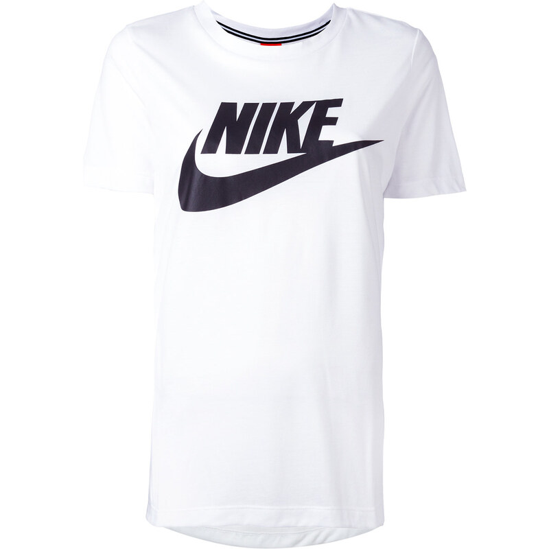 Nike logo print T shirt White Glami