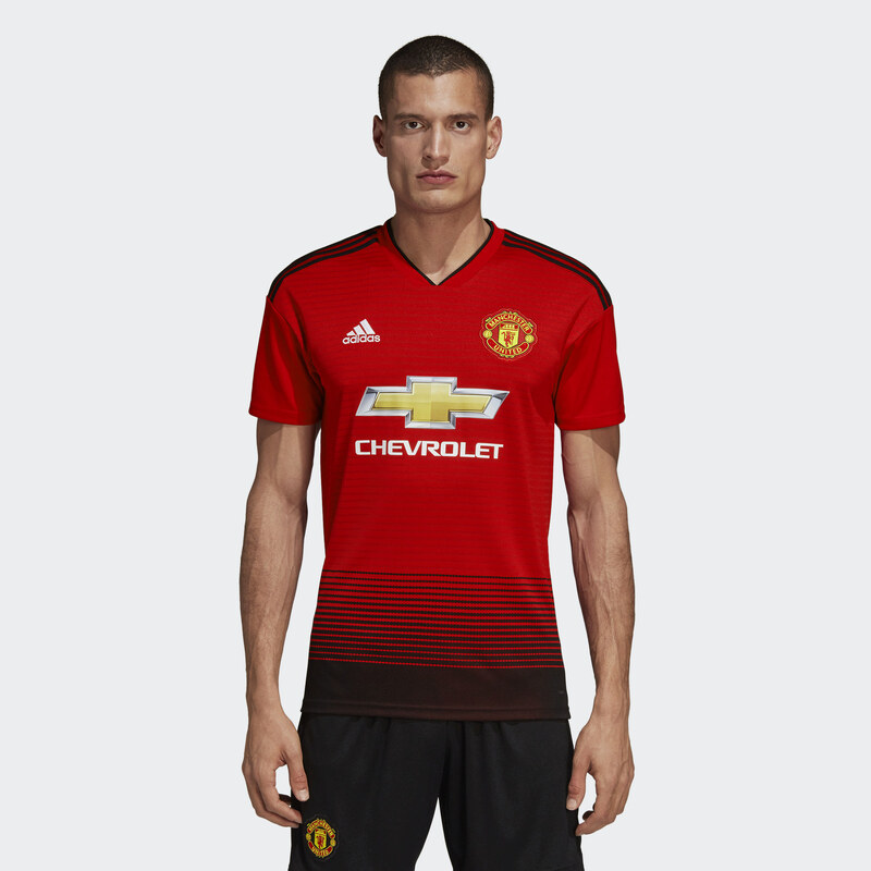 adidas Manchester United 2018 2019 Erkek K rm z Forma CG0040