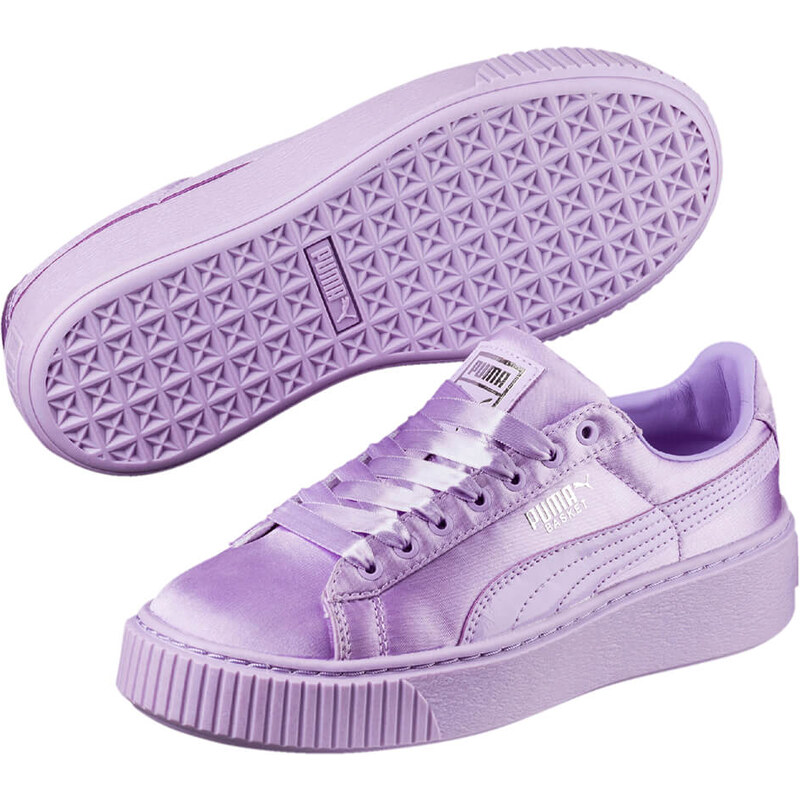 Puma basket platform tween jr sneaker best sale