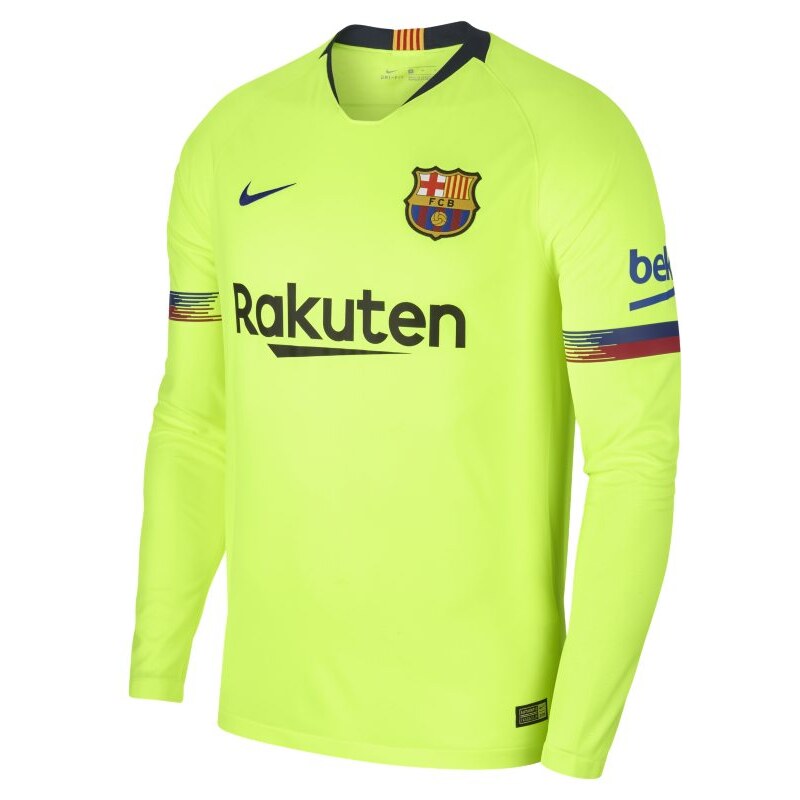 Nike 2018 19 FC Barcelona Stadium Away Langarm Herren 919045 703 FuBballshirt Glami