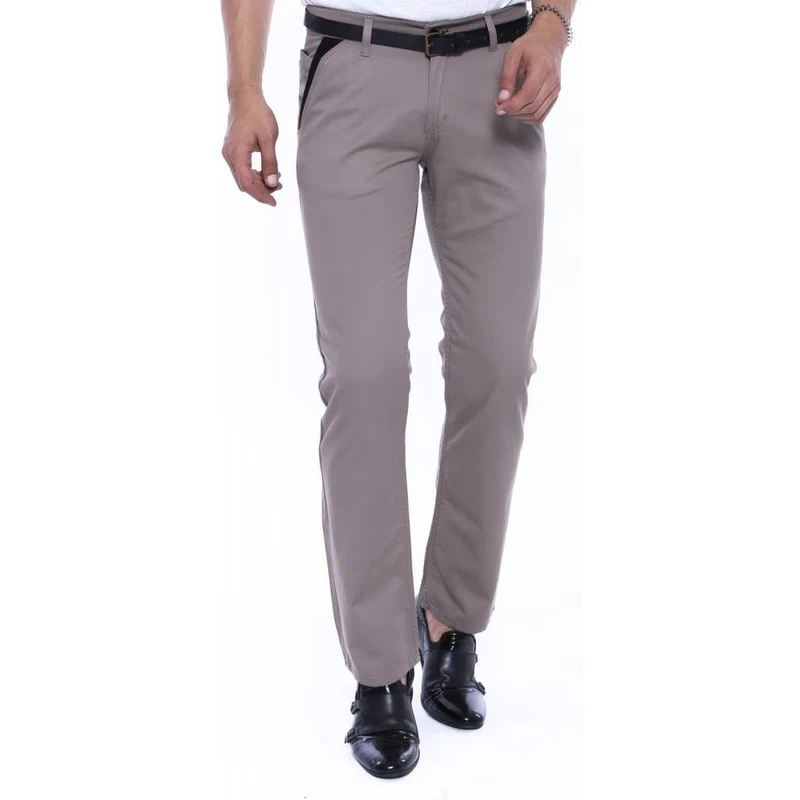 Wessi Cream Cotton Trousers