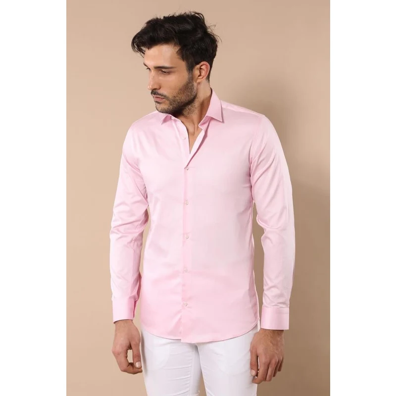Pink Cotton Shirt | Wessi