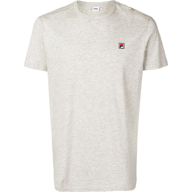 Fila logo patch T shirt Grey Glami