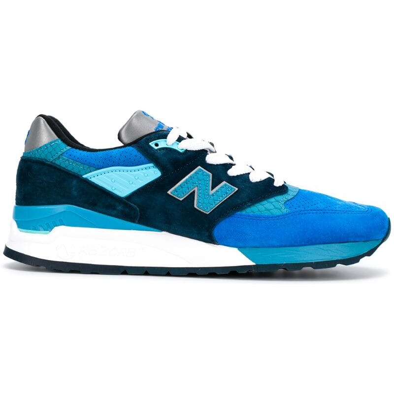 New balance 998 clearance blauw