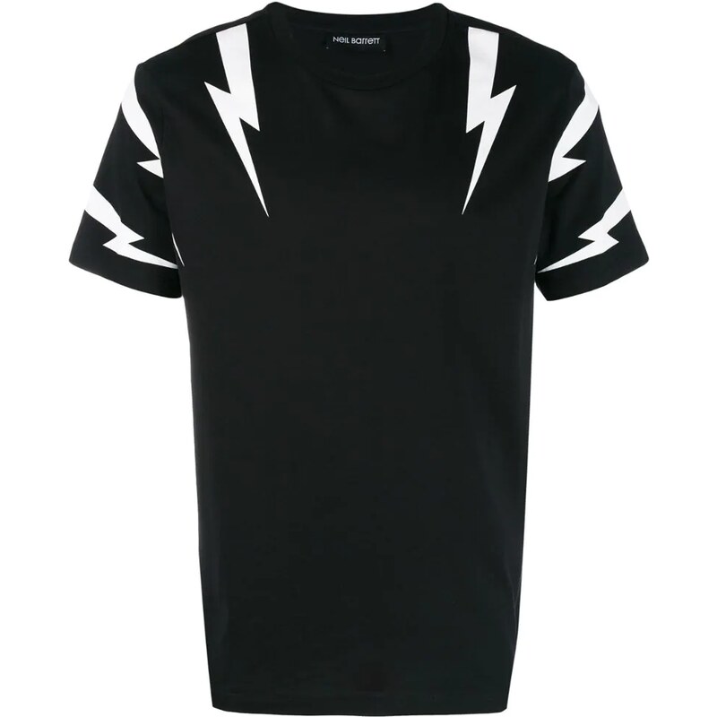 Neil Barrett printed lightning bolt T shirt Black Glami