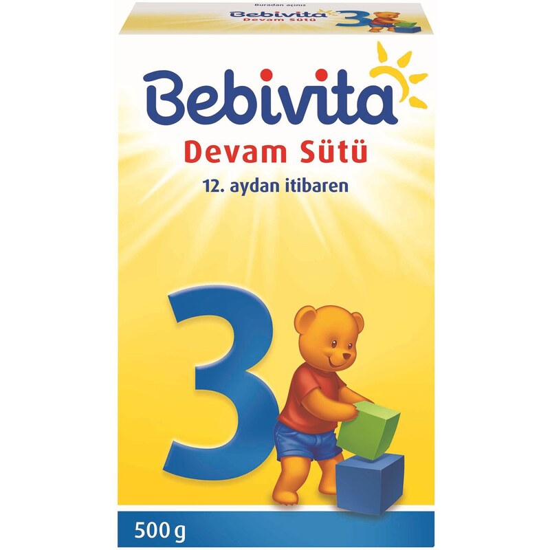Bebivita 3 Devam Sütü 500 gr - NO_COLOR