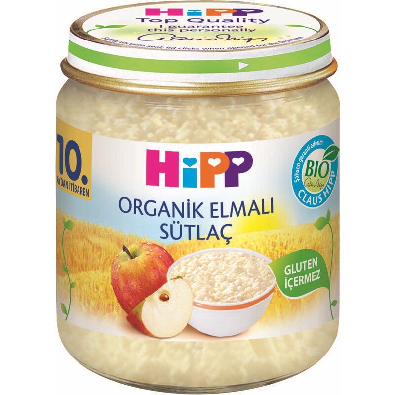 Hipp Organik Elmalı Sütlaç 200 gr