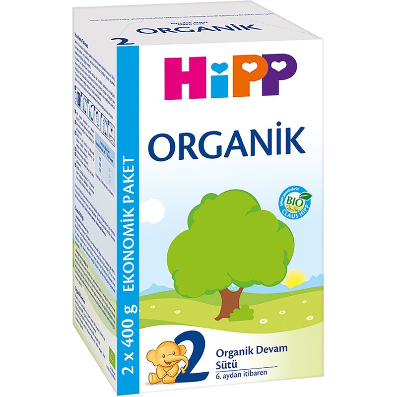 Hipp 2 Organik Devam Sütü 600 gr - NO_COLOR