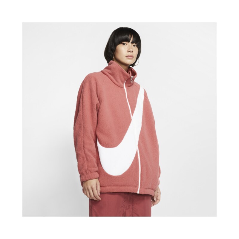 Nike big best sale swoosh reversible sherpa