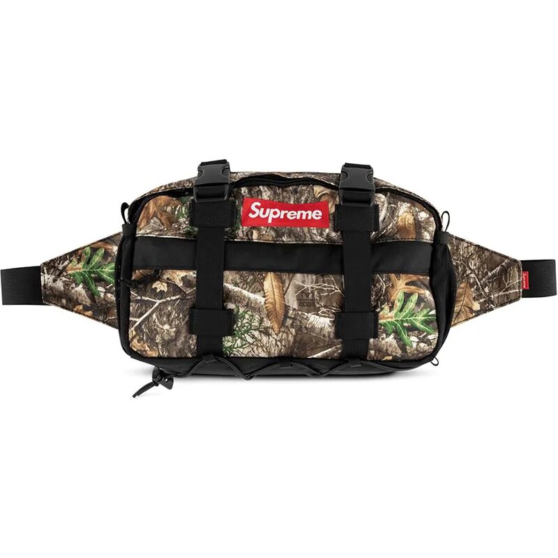 Supreme camouflage belt bag Black Glami