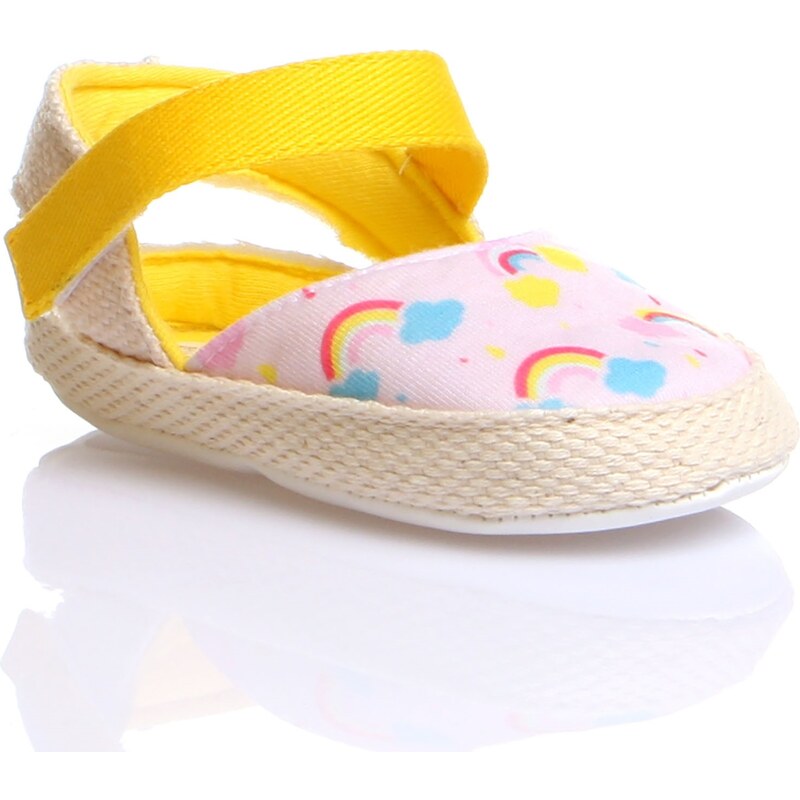 First Step Yaz Kız Bebek Ayakkabısı - Sarı
