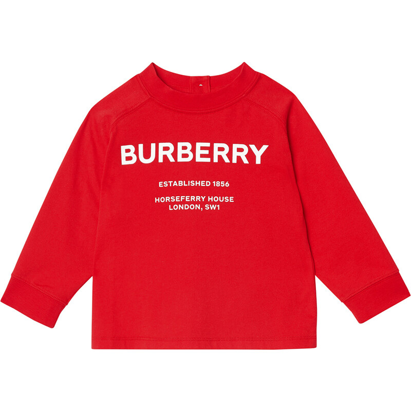 Burberry uzun kollu outlet t shirt