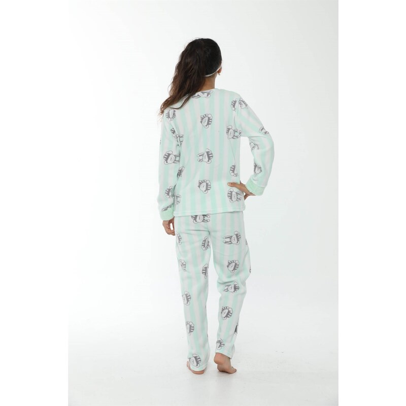 Akbeniz WelSoft Polar Kız Çocuk Pijama Takımı 4533