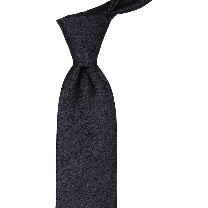 Kravatkolik Smoked Sand Pattern Handkerchief Classic Tie KK9807