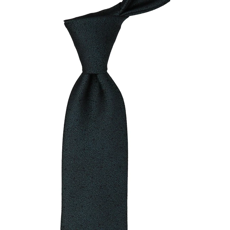 Kravatkolik Green Sand Pattern Handkerchief Classic Tie KK9804
